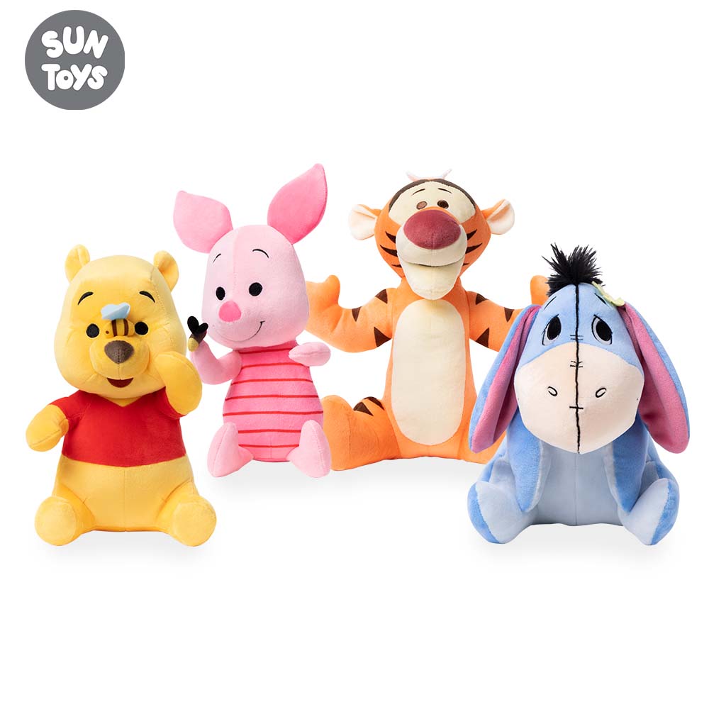 winnie the pooh teddy set