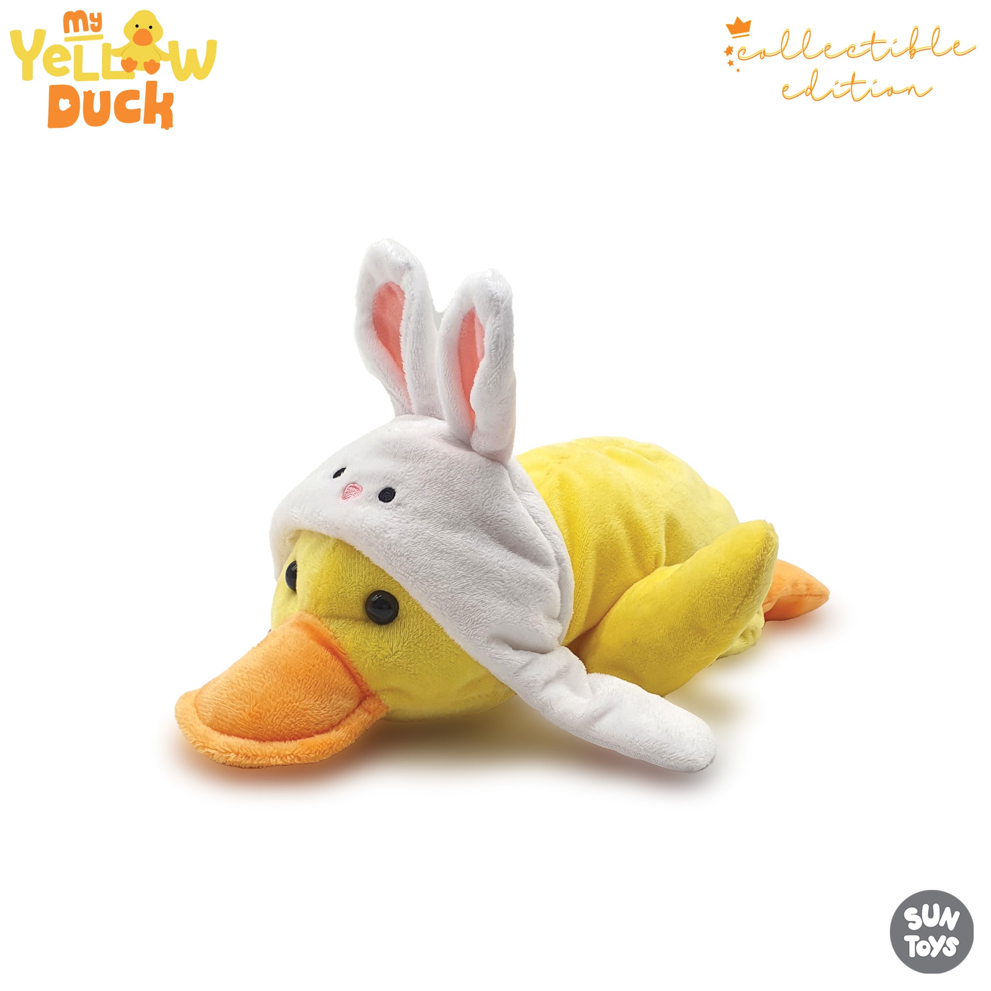 duck and bunny plush