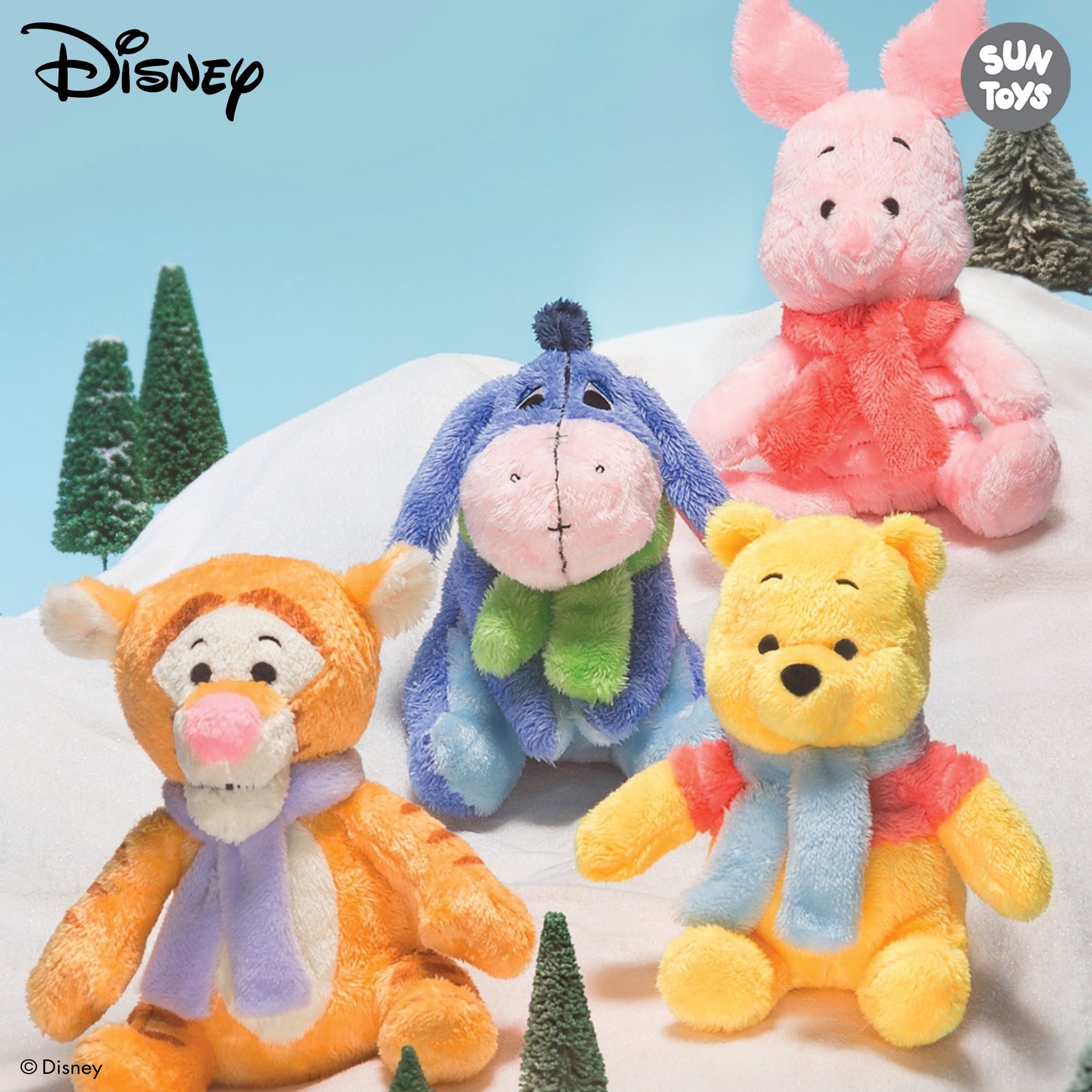 winnie the pooh and friends plush